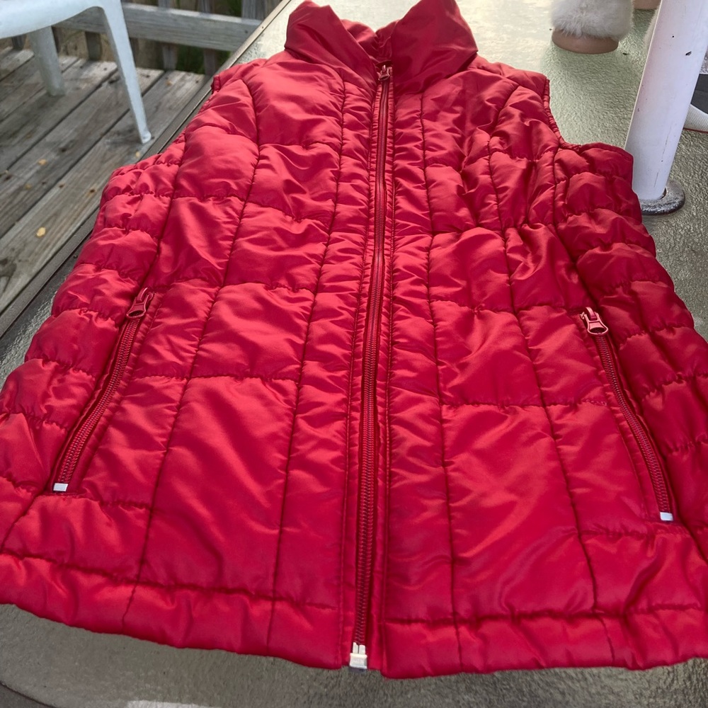New York & Company Puffer Sleeveless Jacket Vest - Picture 1 of 6